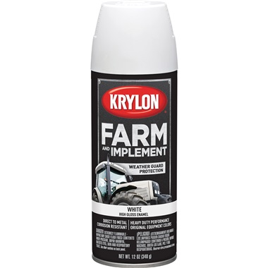 Krylon® Farm & Implement Paint - Gloss White, 12 oz